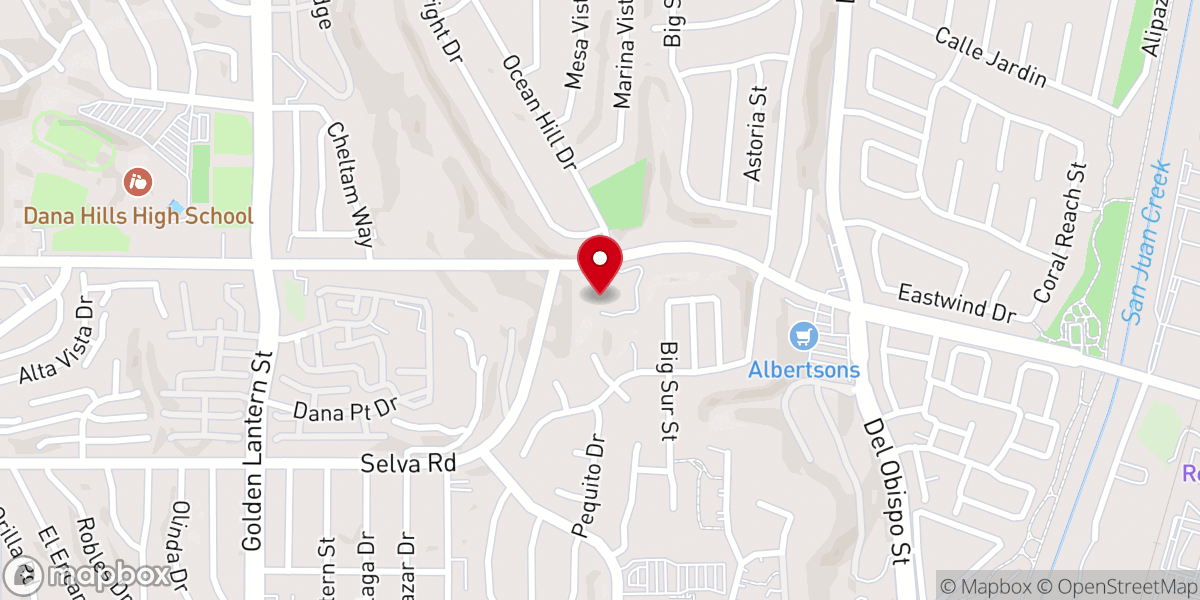 Map showing location of Gloria Dei Lutheran Church
