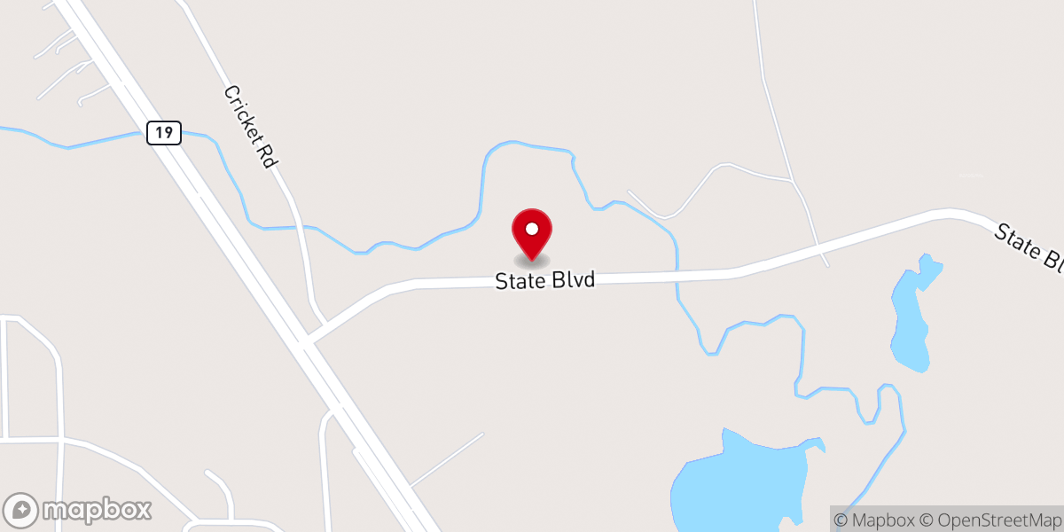 Map showing location of Holy Remnant Church