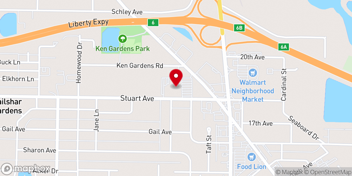 Map showing location of Hope City United