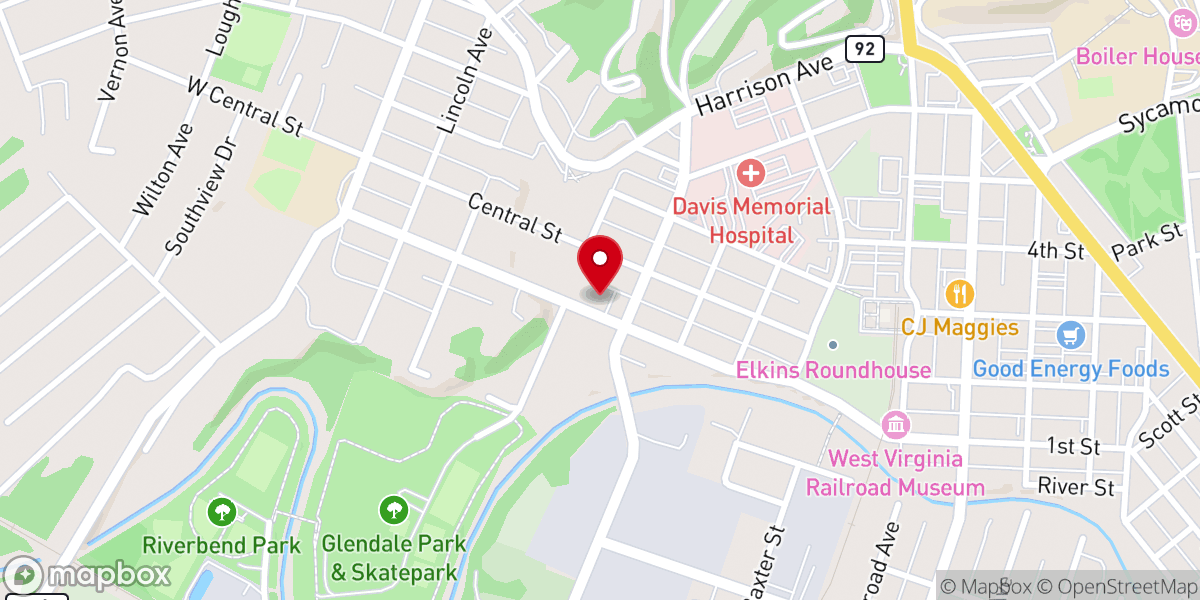 Map showing location of Destiny Tabernacle-Praise Church
