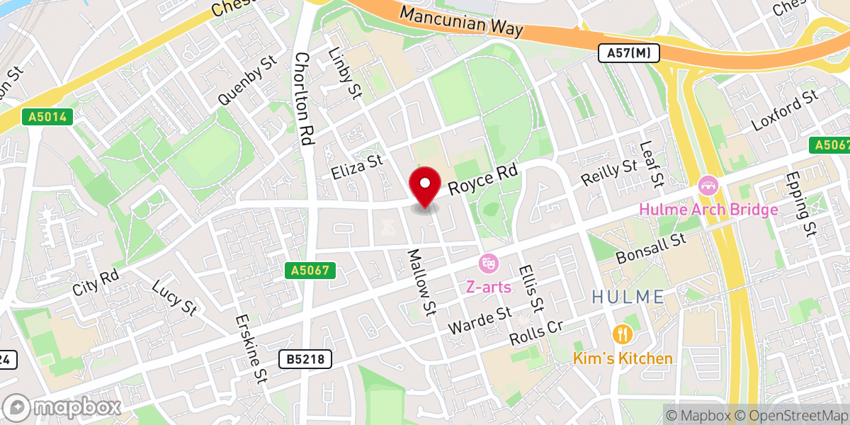 Map showing location of The Wesley Centre