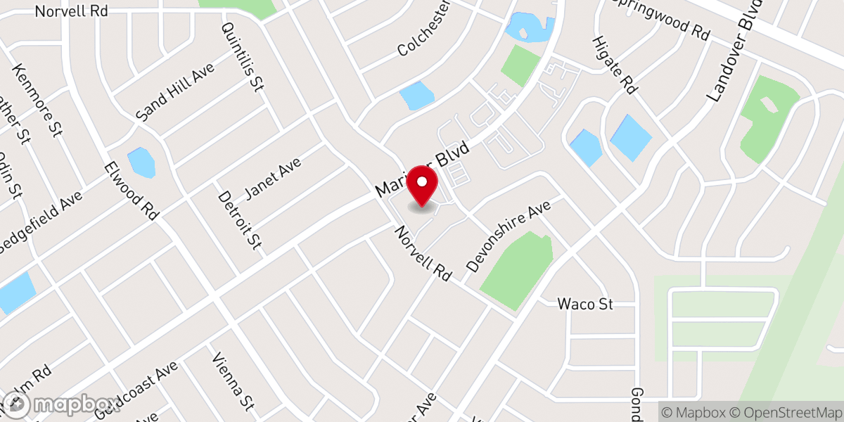 Map showing location of SFC Xavier Hall