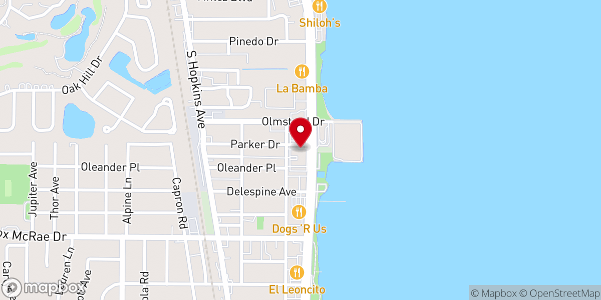 Map showing location of Faith Reformed Baptist Church