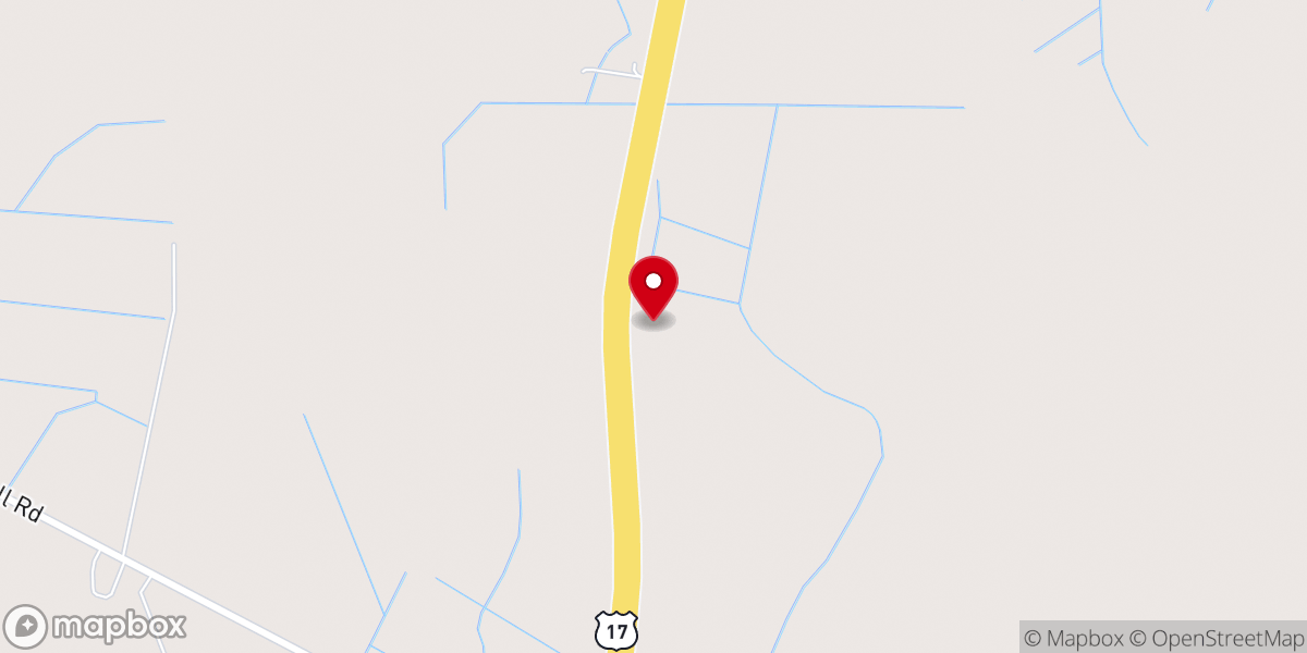 Map showing location of First Baptist Hispanic Mission