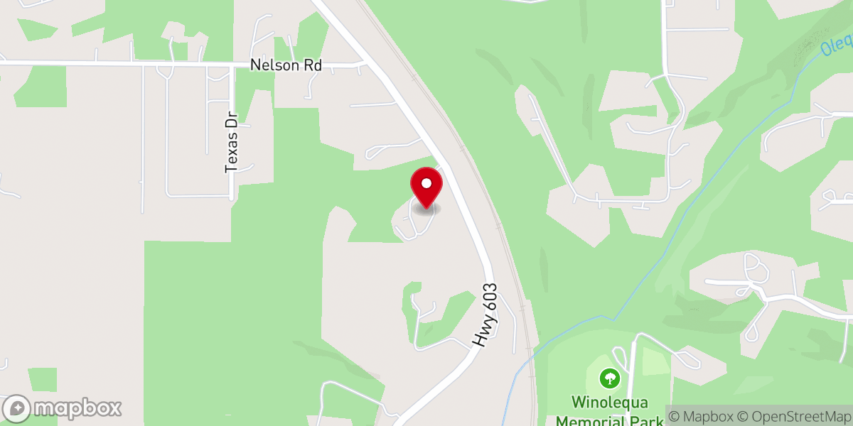 Map showing location of Winlock Seventh-day Adventist Church