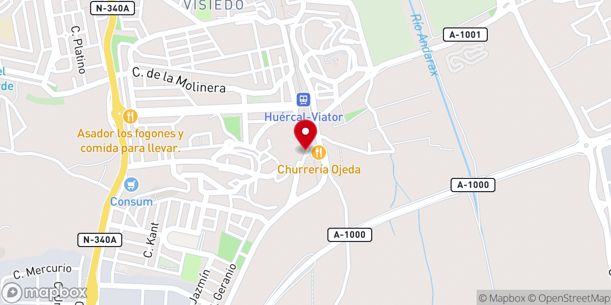 Map showing location of IGLESIA EVÁNGELICA EL PROPÓSITO DE DIOS