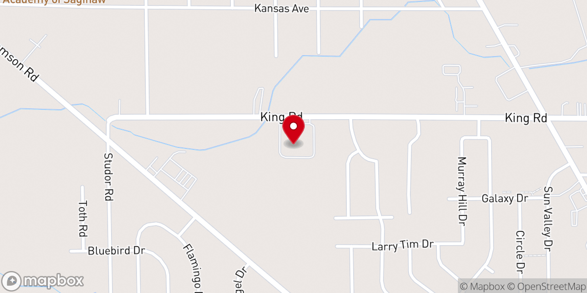 Map showing location of First Baptist Church of Bridgeport
