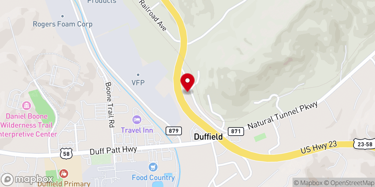 Map showing location of H.O.P.E. Christian Ministries