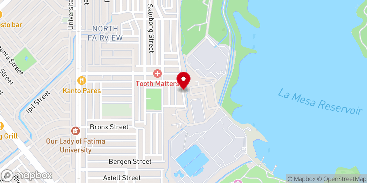 Map showing location of City Baptist Church