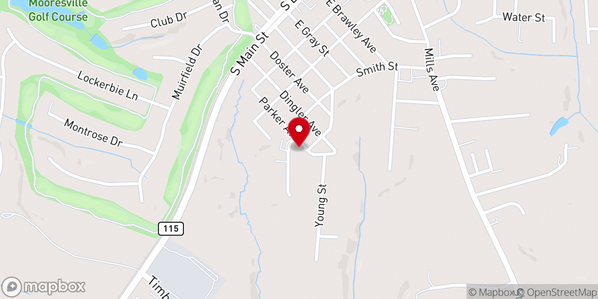 Map showing location of Tabernacle of Joy Ministries