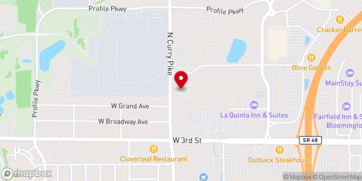 Map showing location of StoneRidge Baptist Church
