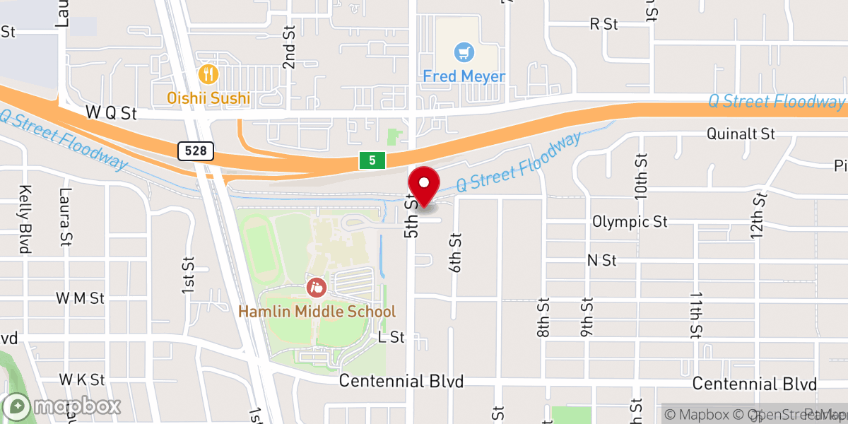 Map showing location of New Beginnings Family