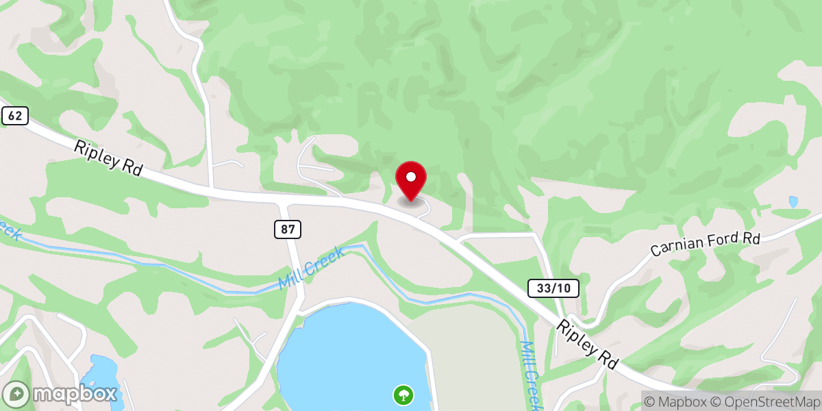 Map showing location of Faith Assembly of God