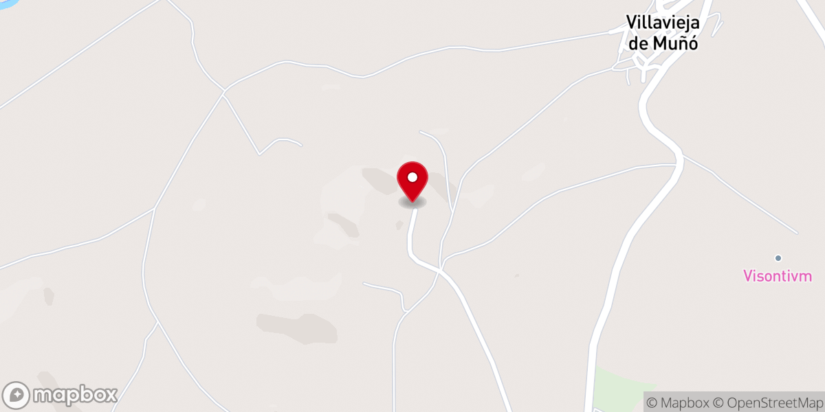 Map showing location of Ermita de Santa María de Muñó