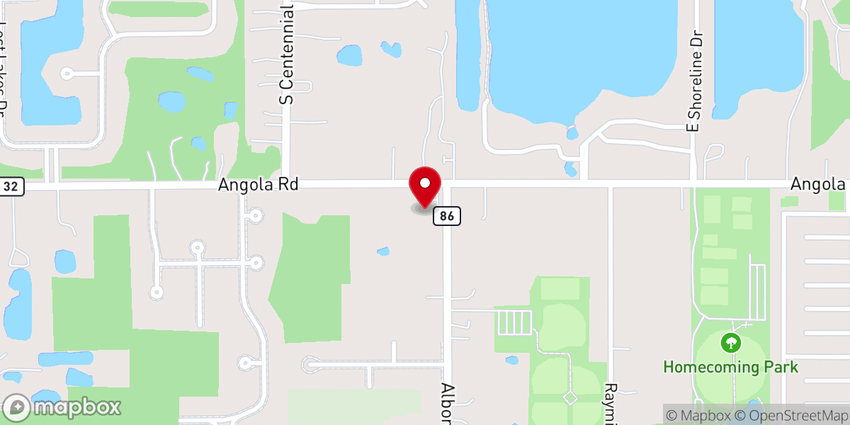 Map showing location of The Dwelling Place