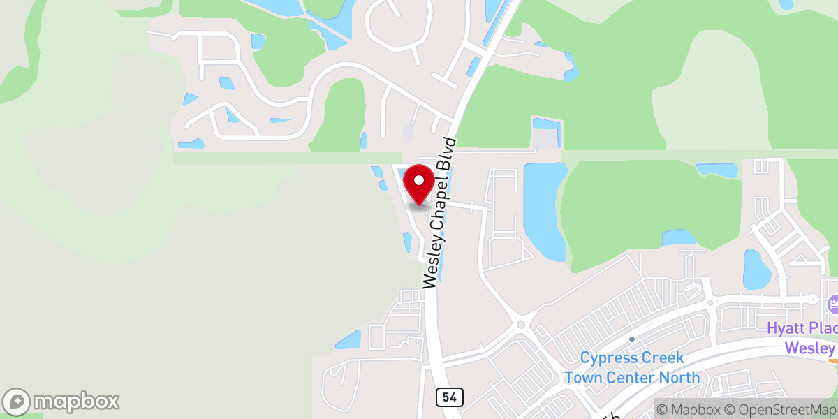Map showing location of Potters House Christian Fellowship Church