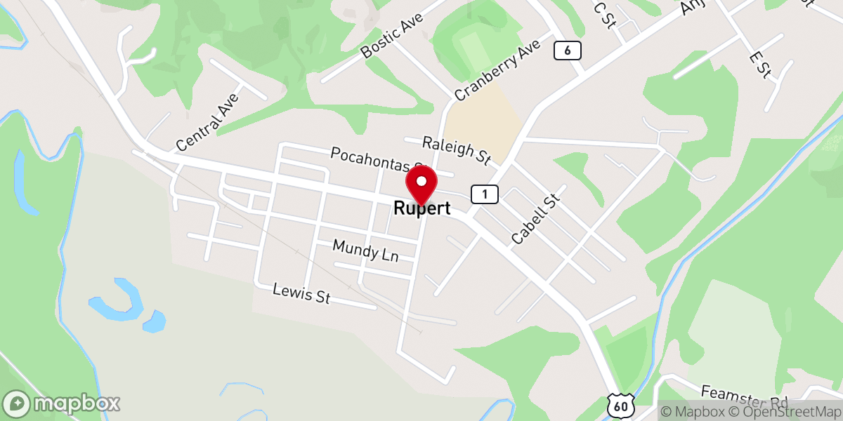 Map showing location of Baptist Church-Lawn Mt View