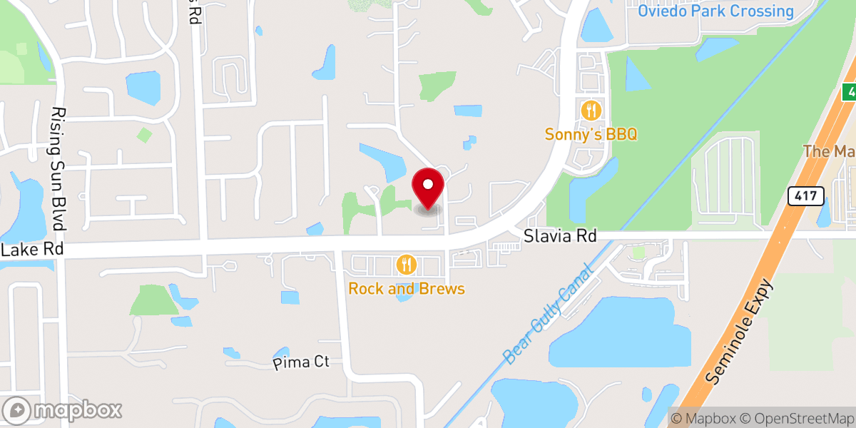Map showing location of Bread of Life Christian Church