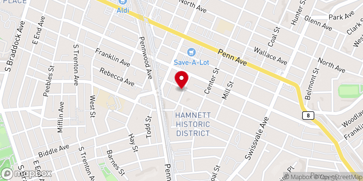 Map showing location of St. James Church - St. Mary Magdalene Parish