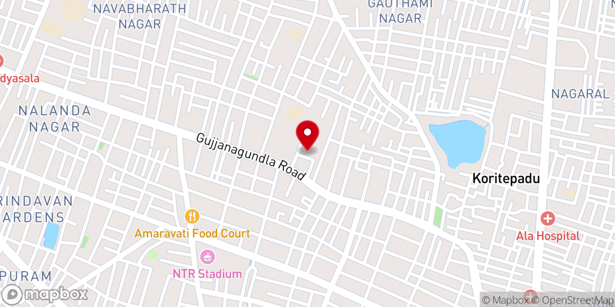 Map showing location of Sahayamatha Church