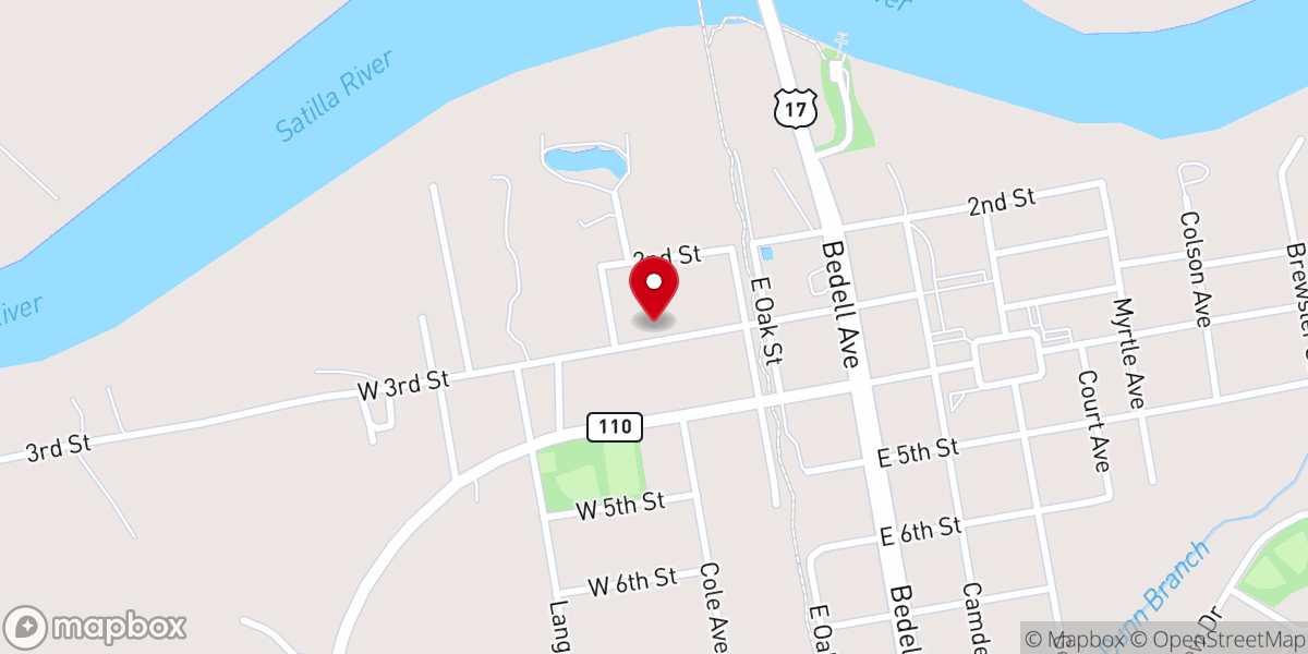 Map showing location of Mc Collough Jr Jack
