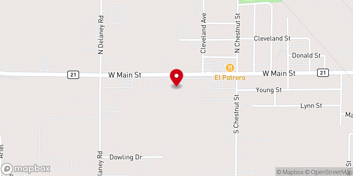 Map showing location of Life in Christ Christian School