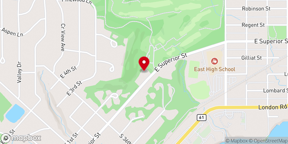Map showing location of The Vineyard Church Eastside