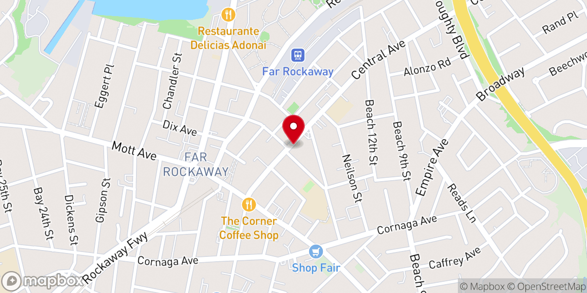 Map showing location of Berea Community Jesus Christ