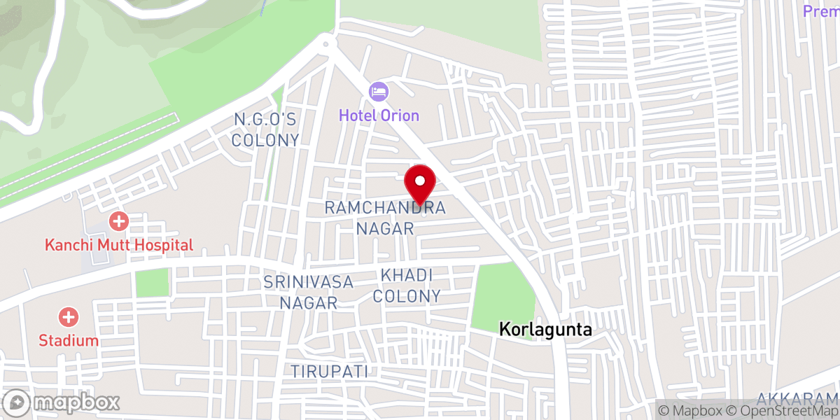 Map showing location of aa