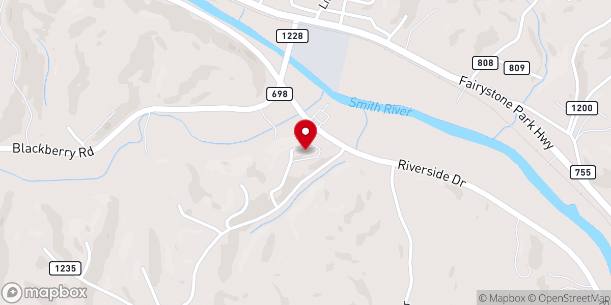 Map showing location of Restored Ministry