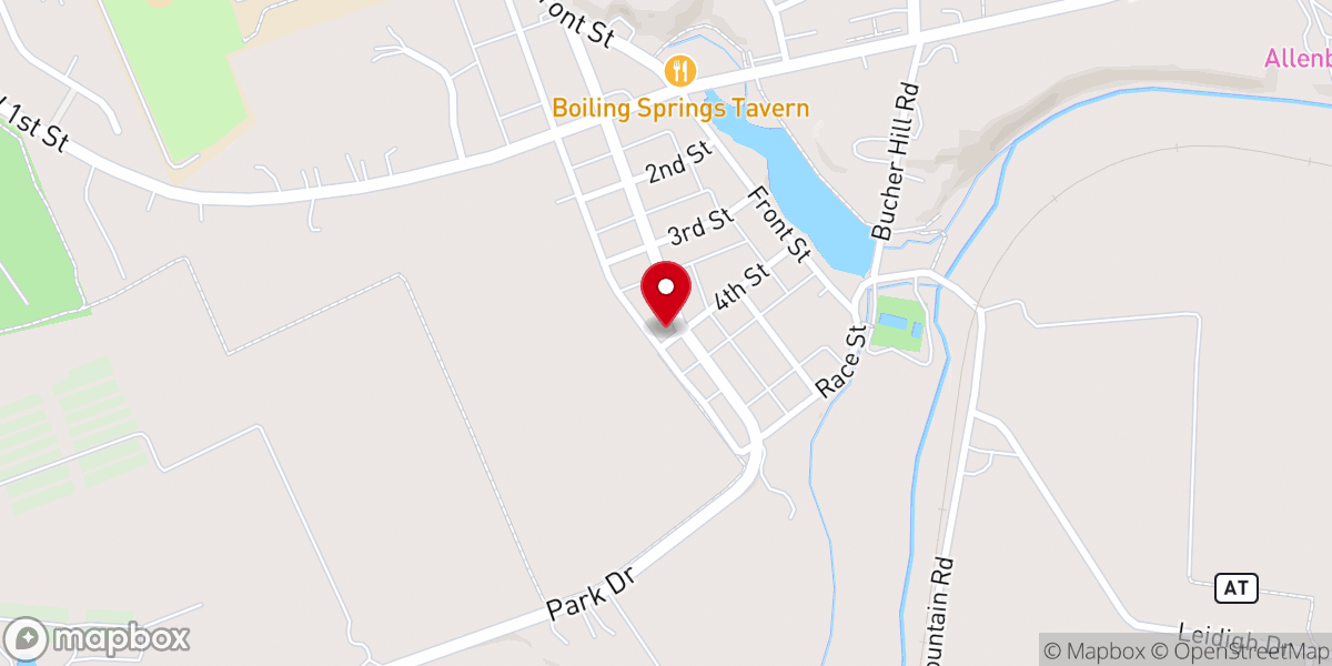 Map showing location of Village Artisans Gallery