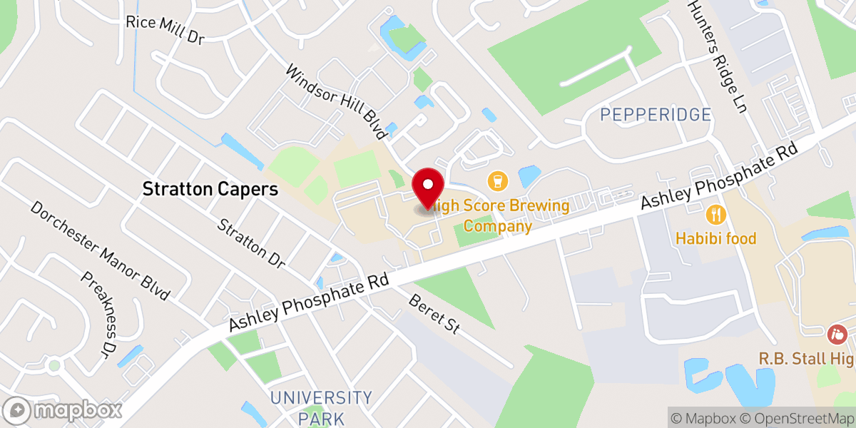 Map showing location of Cathedral Preschool