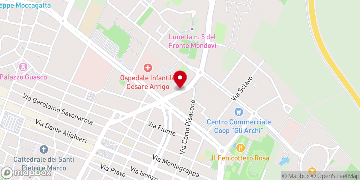 Map showing location of Parrocchia del Cuore Immacolato di Maria