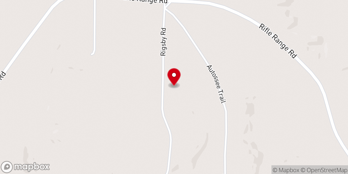 Map showing location of Rock Springs Church