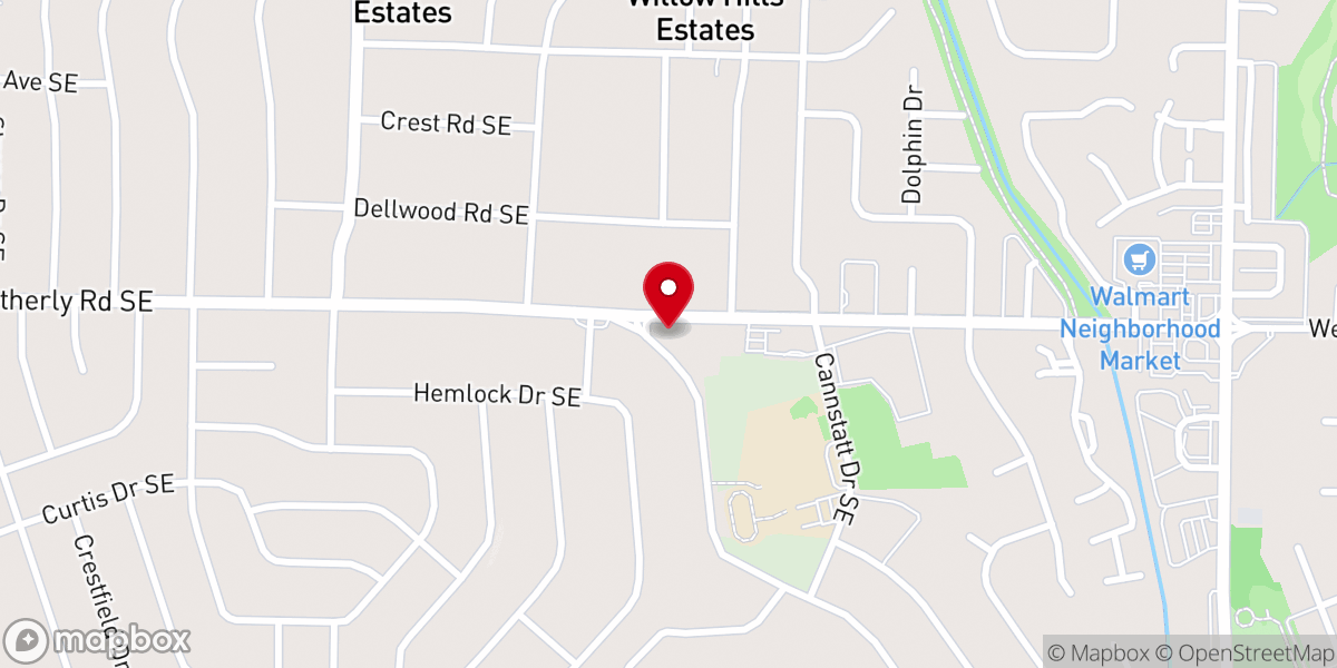 Map showing location of New Vision United Pentecostal Church