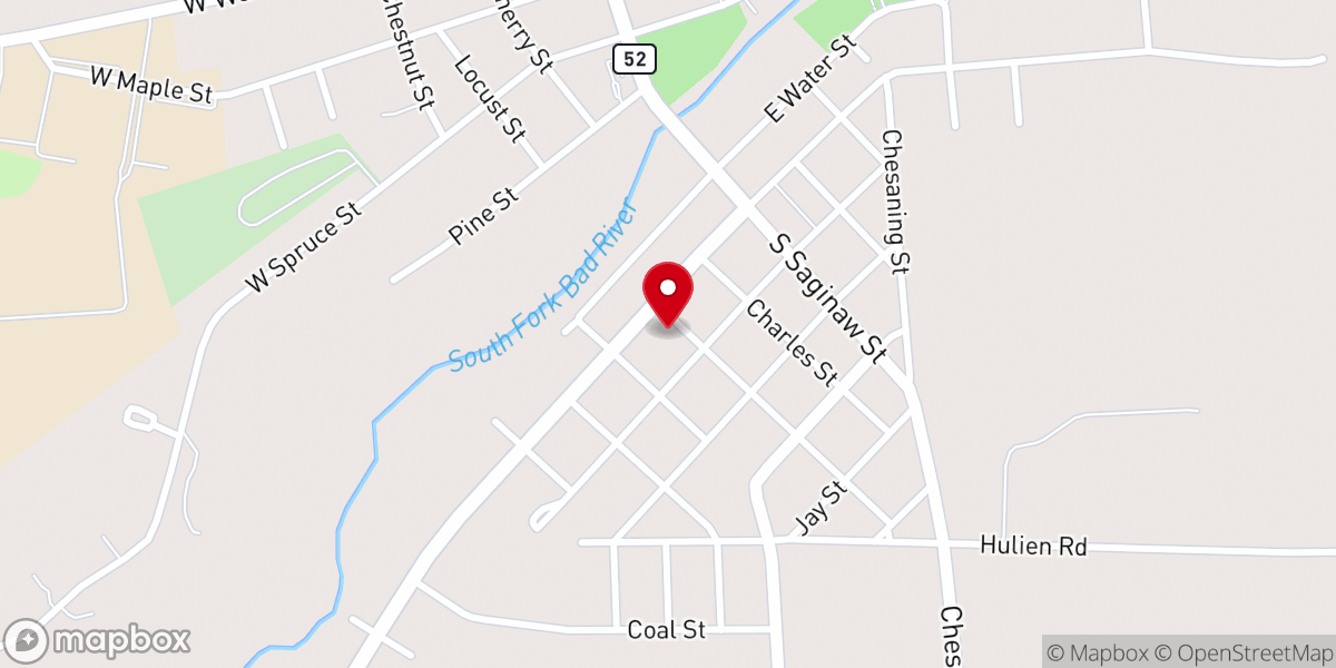 Map showing location of St Charles United Methodist
