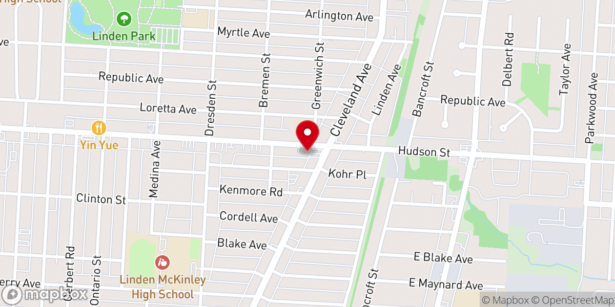 Map showing location of The Good Shepherd Baptist Church