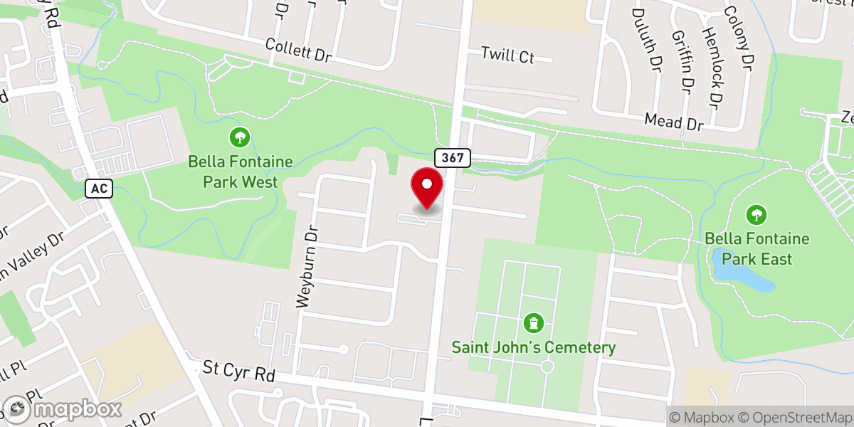 Map showing location of Shield of Faith International Church