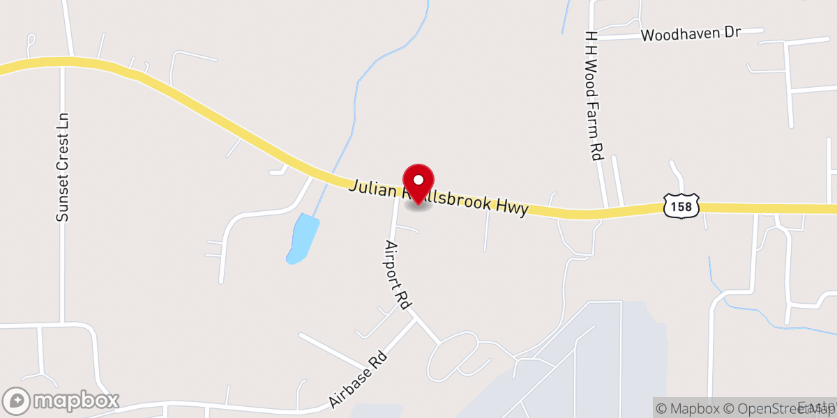 Map showing location of The Good Shepherd Ministry