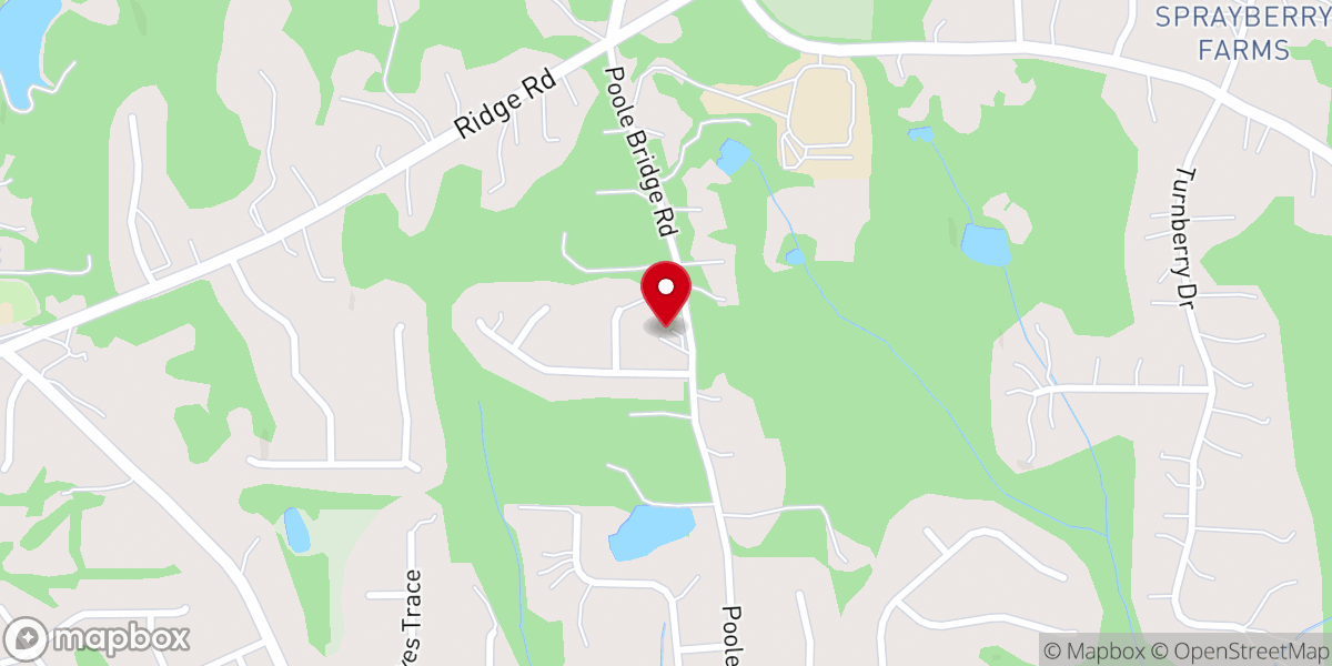 Map showing location of Greater Smith Temple Church of God