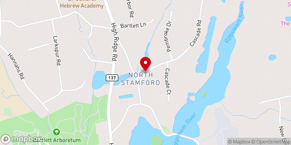 Map showing location of Revive Church
