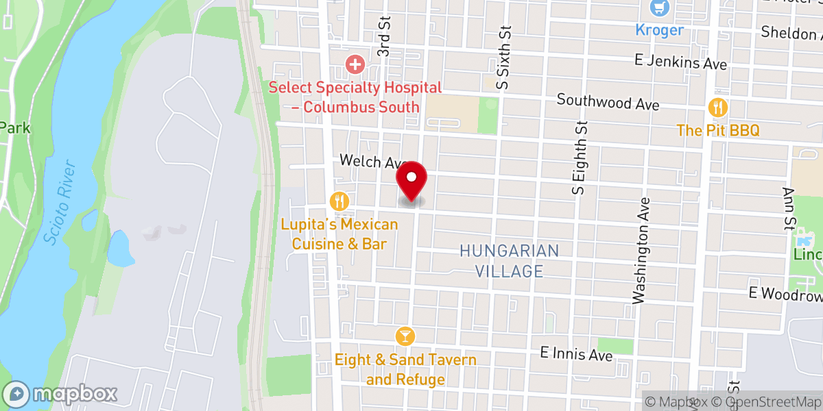 Map showing location of Redeemers Faith Believers Church