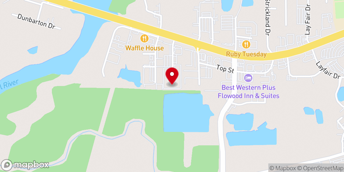 Map showing location of New Beginnings Church of Deliverance