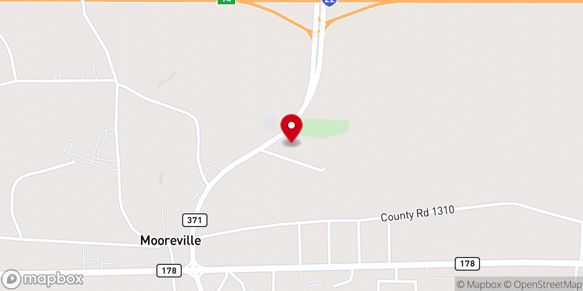 Map showing location of Boguefala Baptist Church