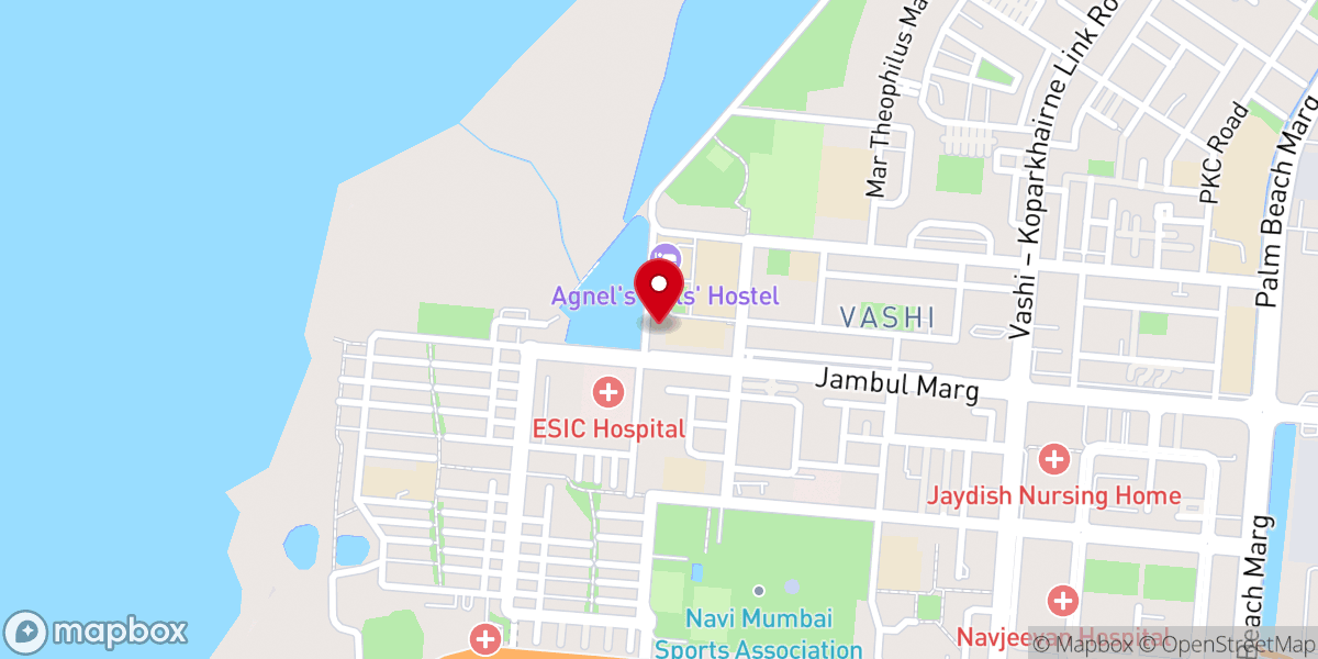 Map showing location of Sacred Heart Catholic Church