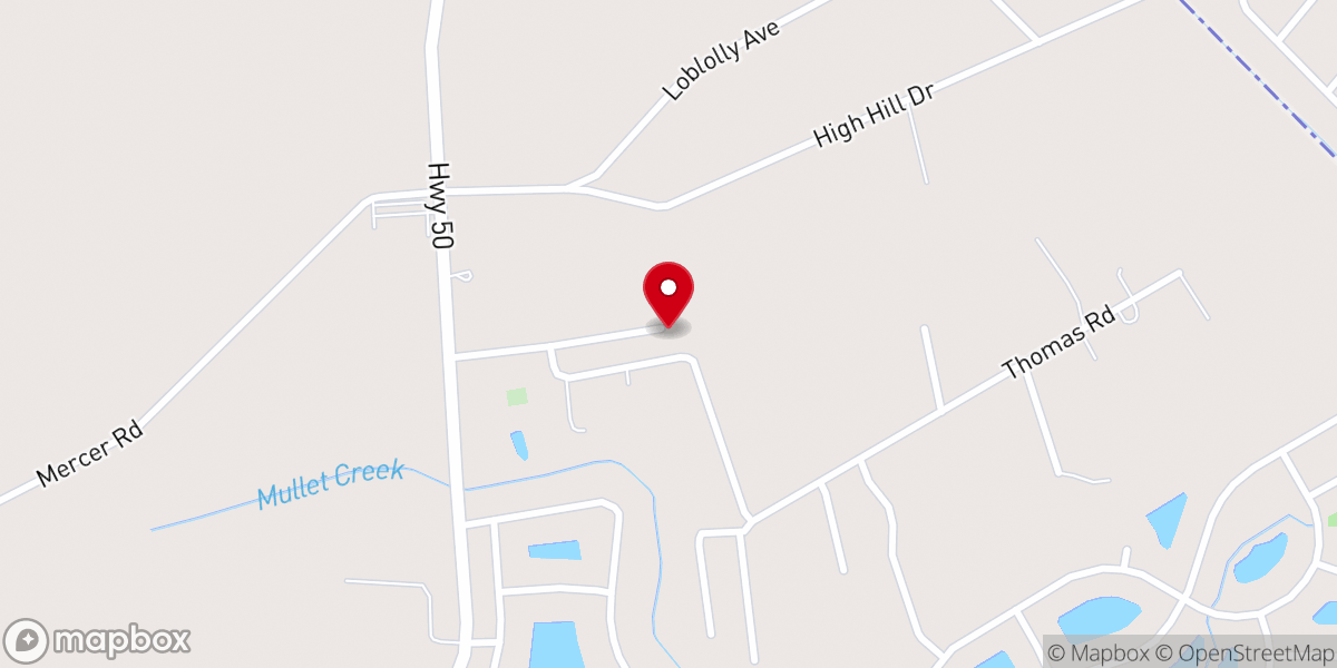 Map showing location of Living Water Ministry