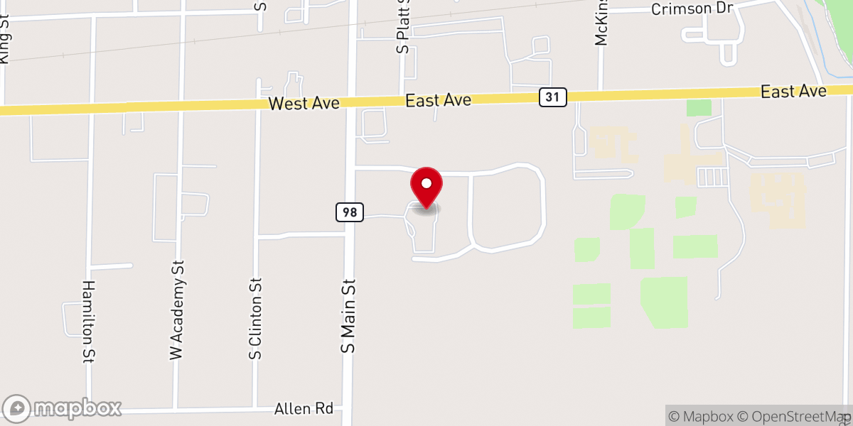 Map showing location of Hands 4 Hope Street Ministry