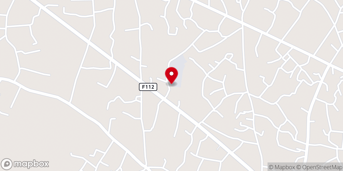 Map showing location of The Redeemed Christian Church Of God