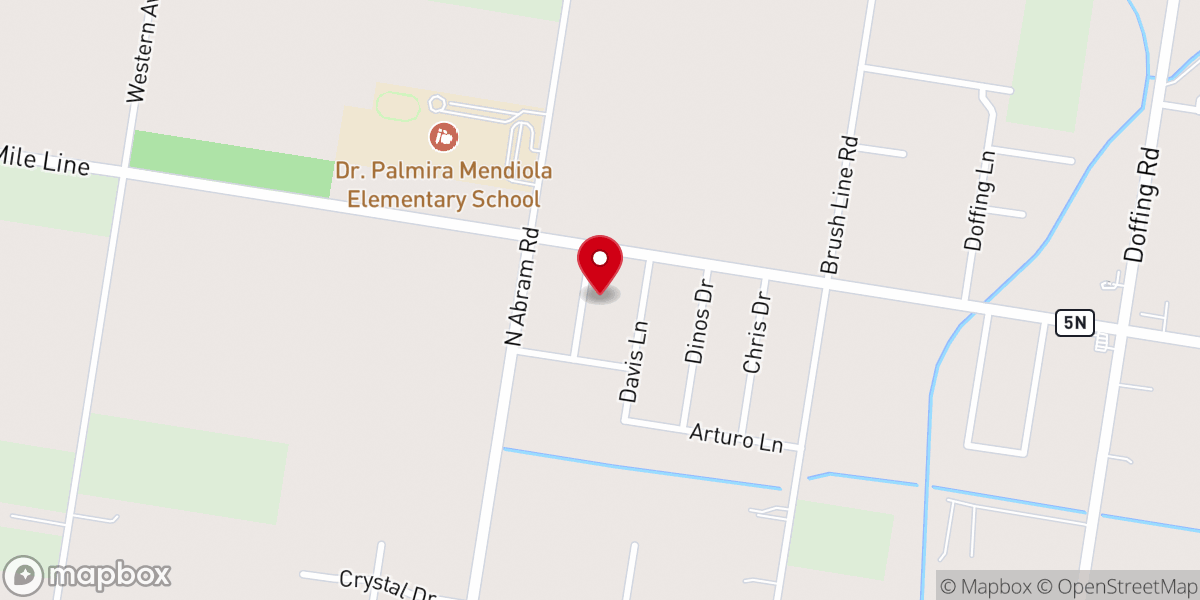 Map showing location of Iglesia Del Dios Viviente De Mission