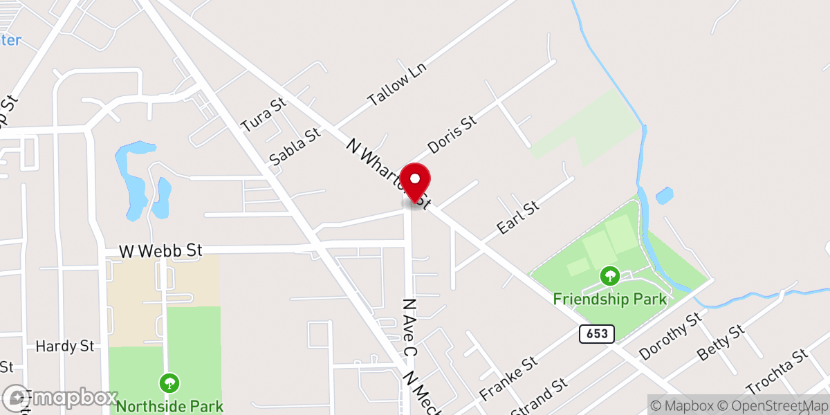 Map showing location of New Evangelistic Temple Church Of The Apostolic Faith INC.